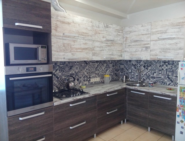 Переделка старой кухни