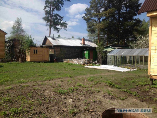 Неожиданное строительство дачи