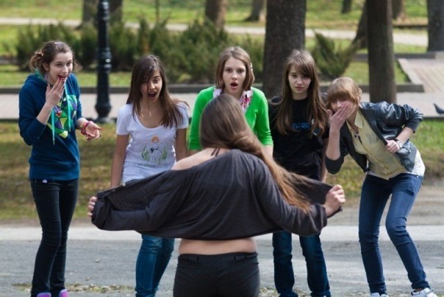 Что они там увидели?