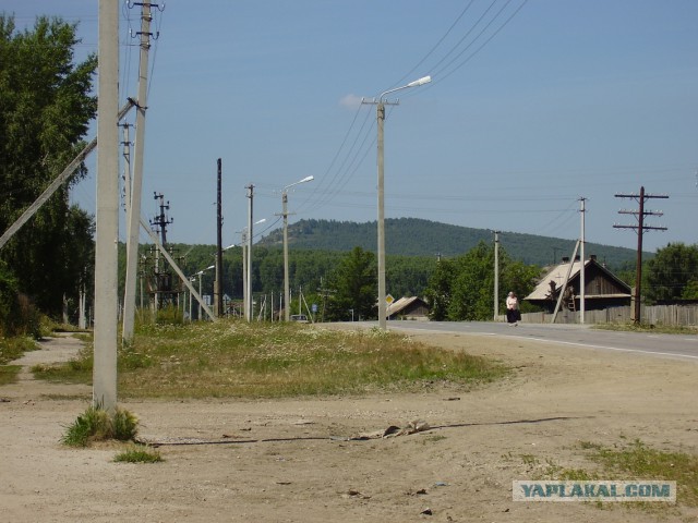 Мой родной сибирский поселок