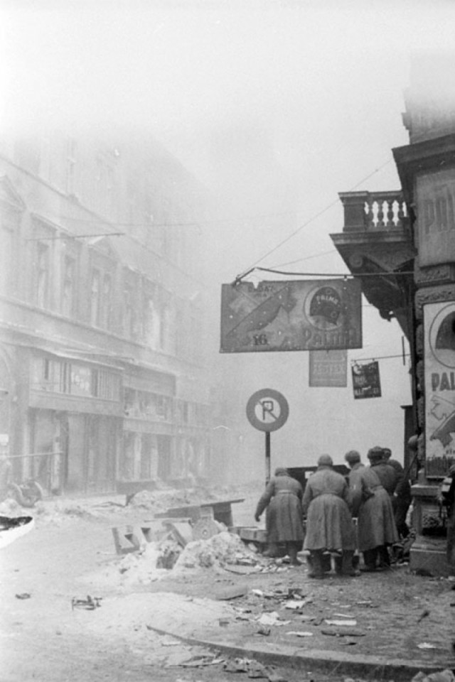 Взятие Будапешта 13 февраля 1945 года.