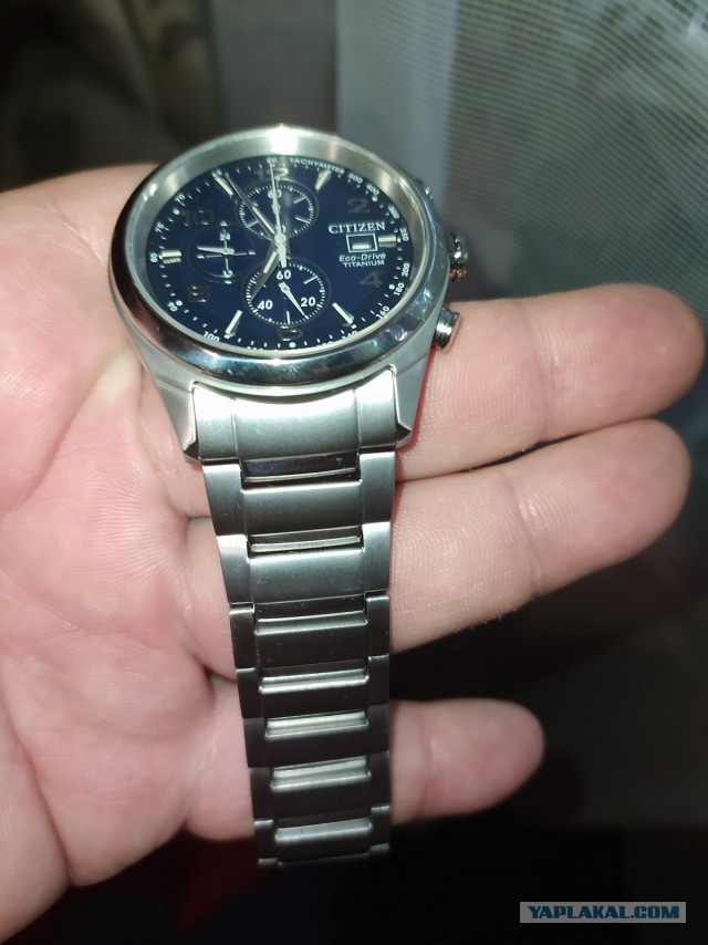 Купил часы Citizen Eco-Drive CA0650-82L, а браслет мал