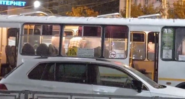 В Воронеже взорвалась маршрутка