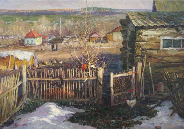 Весной в русской глубинке