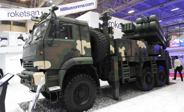 Турция поставила Украине 230-мм РСЗО TRLG-230
