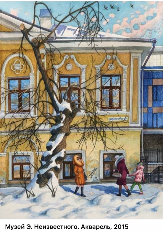 Городские пейзажи Елены Дергилёвой