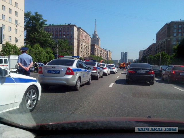 Взрыв газа на Кутузовском в Москве