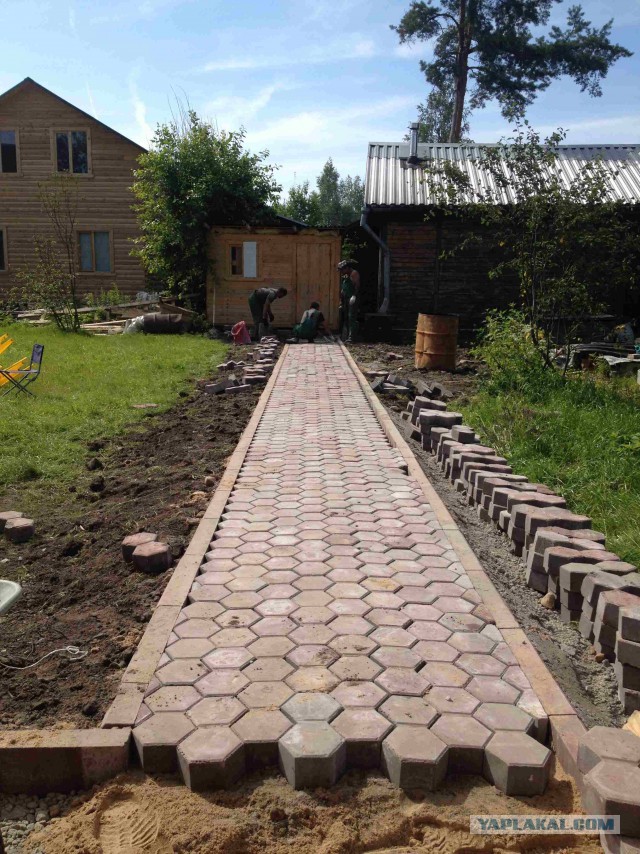 Неожиданное строительство дачи