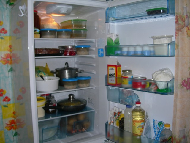 Холодильник холостяка !