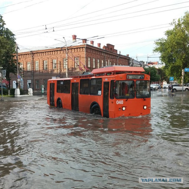 Потоп в Ульяновске 20.06.2016