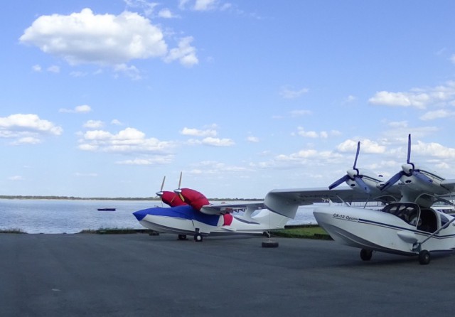 Новый российский самолет СК-12 "Орион"