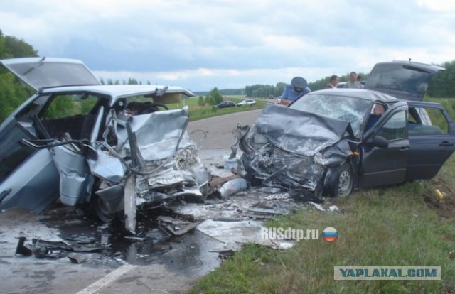 Смертельная авария под Тулой: «семерку» разорвало на части