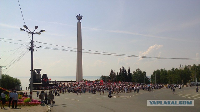 Как я сегодня на митинг (согласованный) сходил 28.07.2108