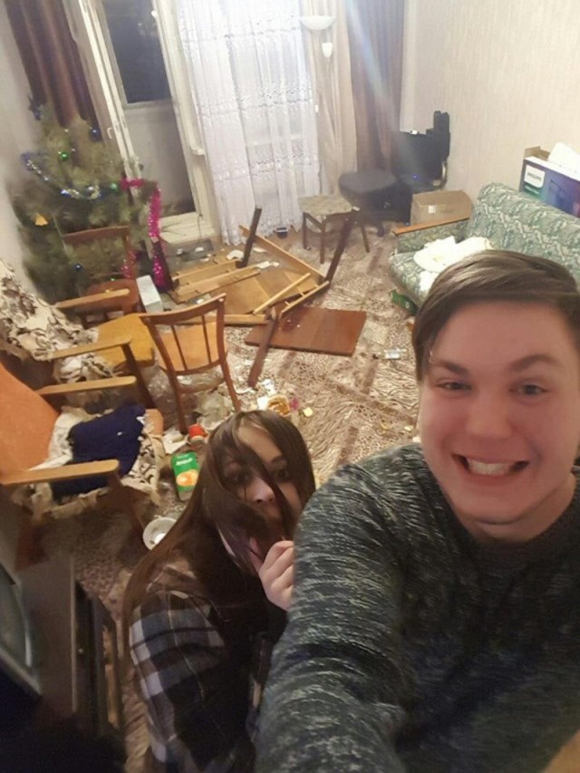Подборка деградирующих и дегенератских фото с вечеринок