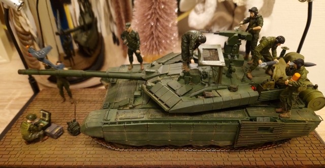 Рукожопства пост.  Т-90 МС " Скоро снова в бой 79 лет спустя " 1/35