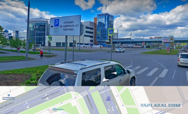 Страшное с перекрестка в Бутово. Мотоциклист на полном ходу влетел в иномарку.