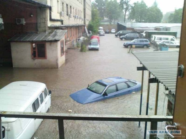 А в Минске дождик прошел