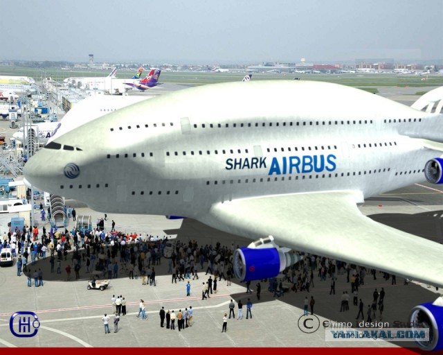 Самолет недалекого будущего - Airbus A-390