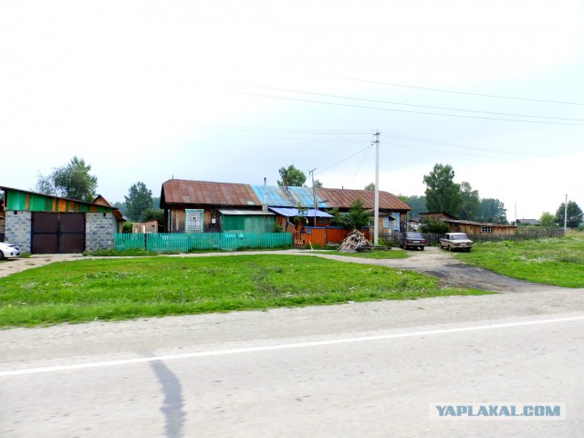 Мой родной сибирский поселок