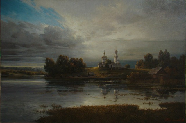 Русские пейзажи Дмитрия Колпашникова