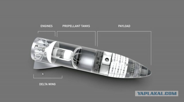 Илон Маск показал первое фото Starship — корабля для межпланетных путешествий SpaceX