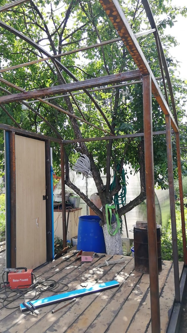 Курятник+Инструменталка. Два в одном