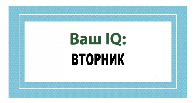 А какой у Вас IQ?