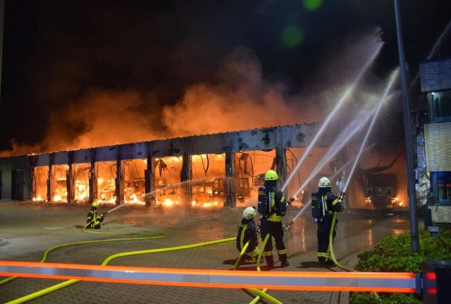 Сгорела пожарная часть