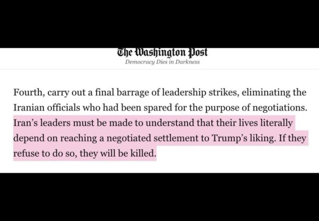 Я могу уничтожить Иран за 1 день, но не хочу — Трамп