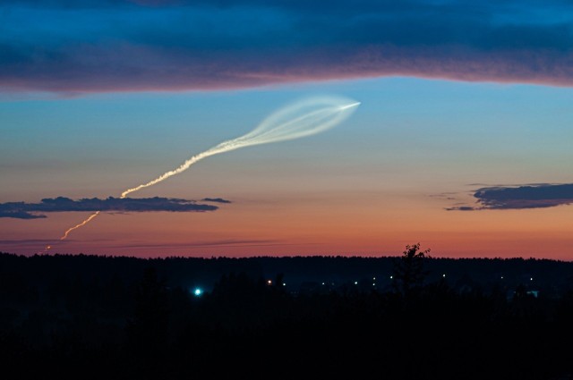 Космические войска провели успешный пуск ракеты-носителя «Союз-2.1б»