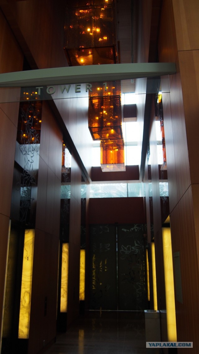 Сингапур. Гостиница "Марина Бэй"