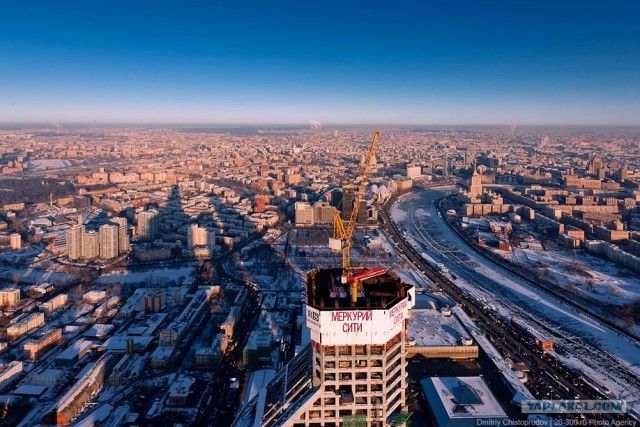 Москва с высоты птичьего полета