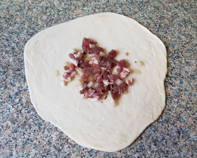 Узбекская кухня. Самса слоеная