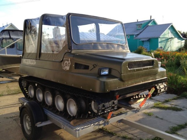 Вездеход "Медведь" для охоты и рыбалки