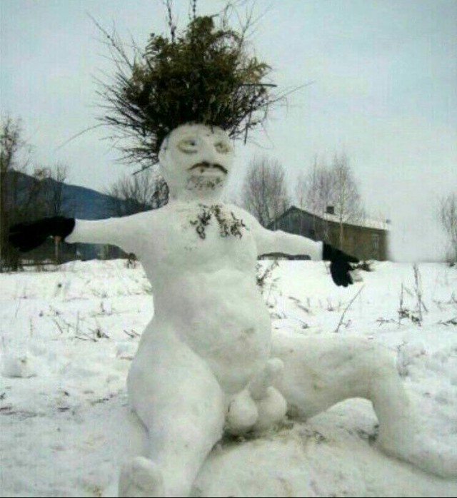 Эти "милые" снеговики