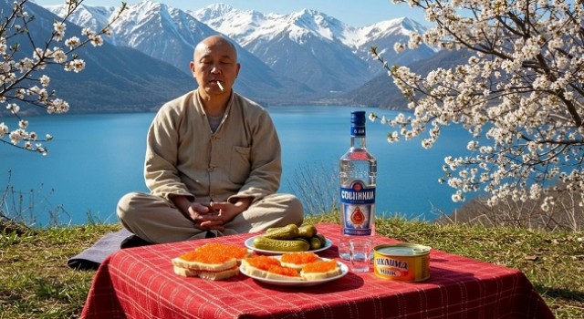 Очередь за забором