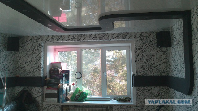 Как я потолок в детской комнате делал