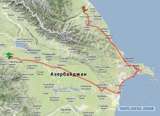 Путешествие в Заказвказье - 2013