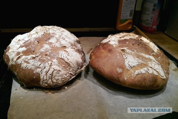 Хлеб на вагинальных дрожжах