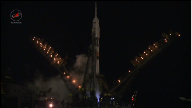 РН "Союз-ФГ" с ТПК "Союз ТМА-20М" Онлайн  трансляция