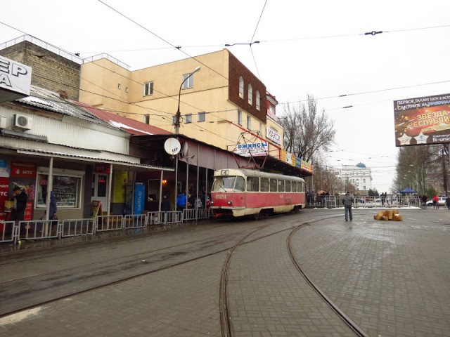 Электротранспорт в городах Донбасса