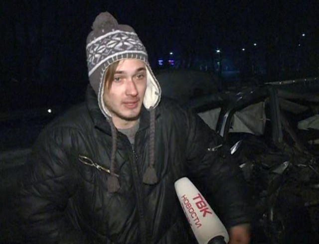 Очередной суицидник на трассе
