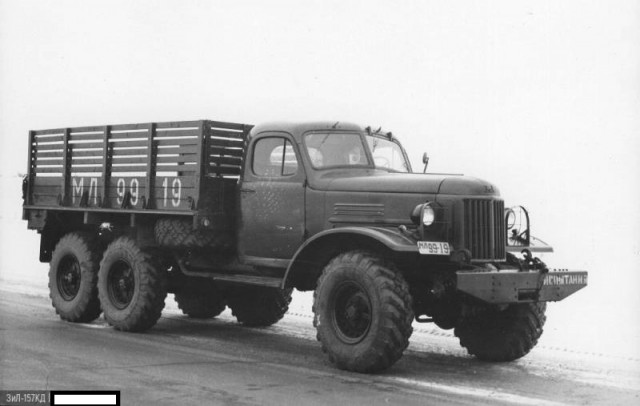 ЗИЛ-157: «автомат Калашникова» среди армейских грузовиков