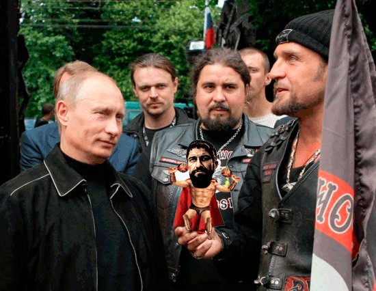 Путин и байкеры