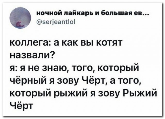 Забавные комментарии из социальных сетей (12.07.21)