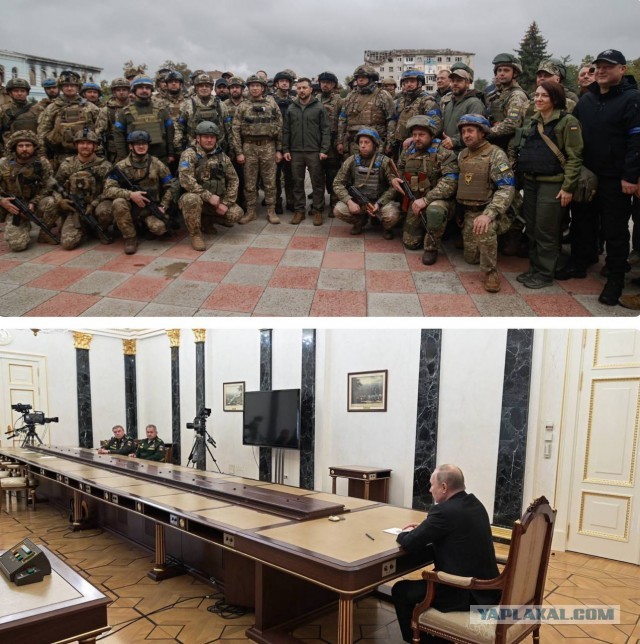 Зеленский прибыл в Изюм