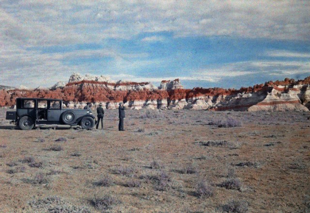 США в начале ХХ века - 50 цветных автохромных фотографий.