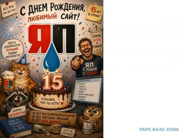 ЯПлакал, с Днём Рождения!