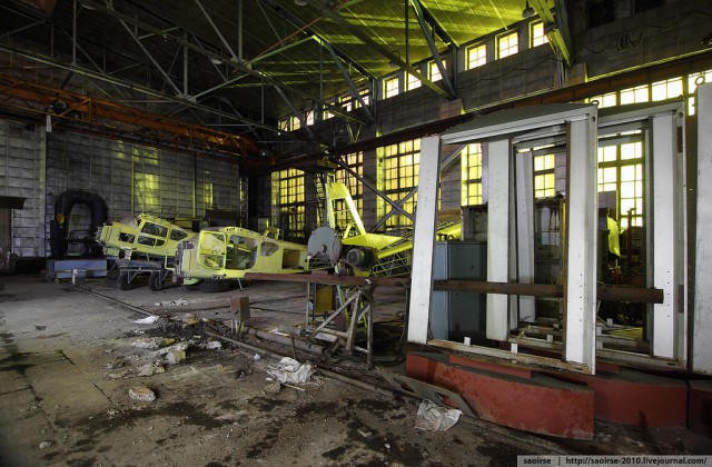 Заброшенный цех прототипов