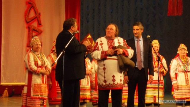 Депардье и Путин